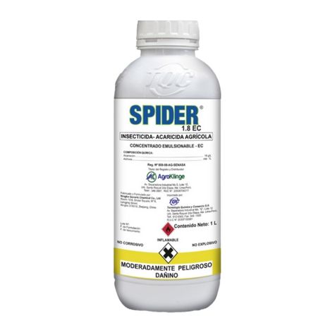 SPIDER 1.8 EC FCO. X 1 LT
